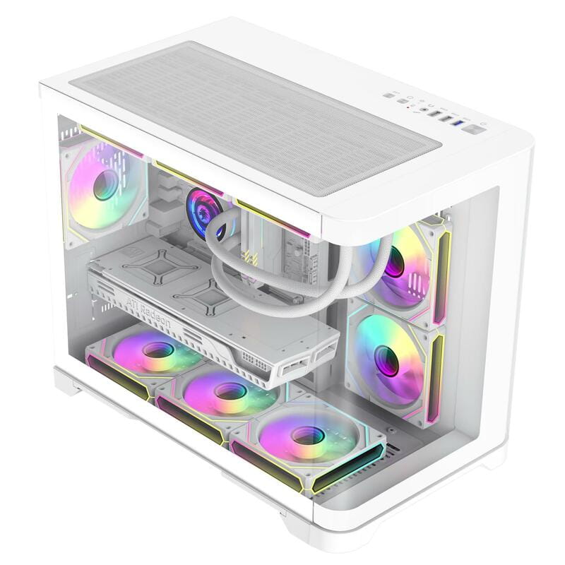 Корпус GameMax Hype-M White