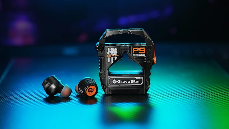 Bluetooth-гарнитура Gravastar Sirius Plus Black (GSP9PLUS_BLK)