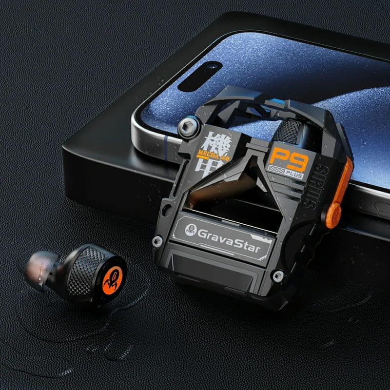 Bluetooth-гарнитура Gravastar Sirius Plus Black (GSP9PLUS_BLK)