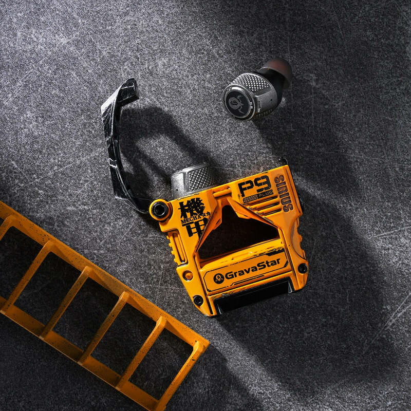 Bluetooth-гарнитура Gravastar Sirius Plus Yellow (GSP9PLUS_YLW)