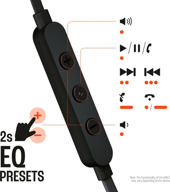 Гарнитура JBL Tune 305C Black (JBLT305CBLK)