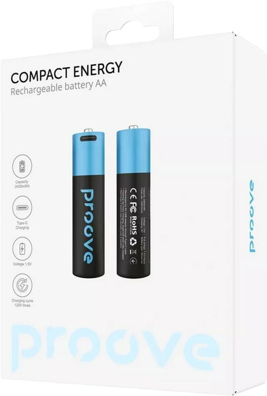 Аккумуляторы Proove Compact Energy AA/HR06 NI-MH 2400 mAh BL 2 шт