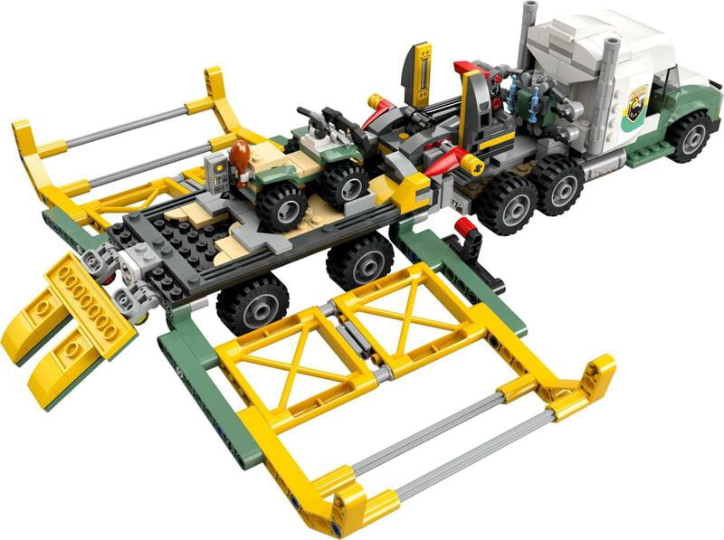 Конструктор LEGO Jurassic World Миссии динозавров: Грузовик для перевозки аллозавра (76966)