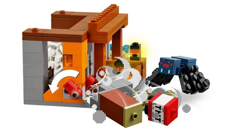 Конструктор LEGO Minecraft Шахтна експедиція Броненосець (21269)