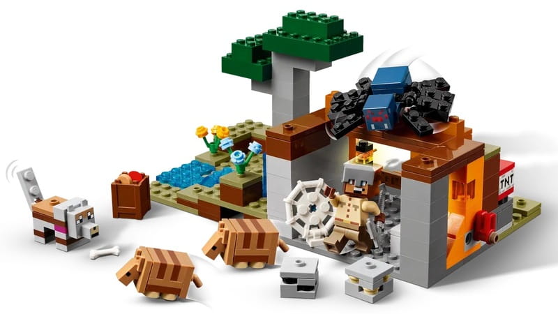 Конструктор LEGO Minecraft Шахтна експедиція Броненосець (21269)