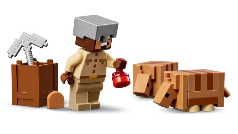 Конструктор LEGO Minecraft Шахтна експедиція Броненосець (21269)