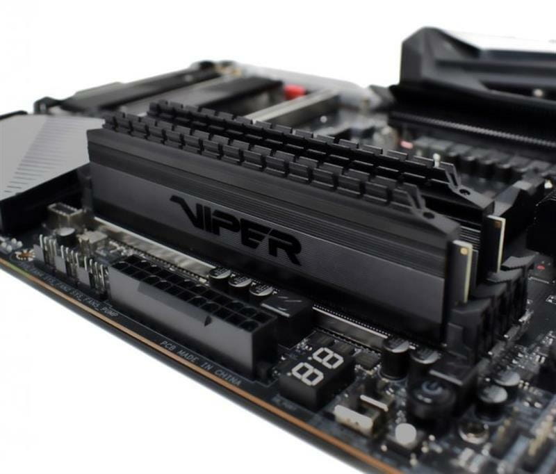 Модуль  пам`яті DDR4 2x32GB/3200 Patriot Viper 4 Blackout (PVB464G320C6K)