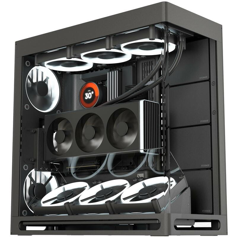 Корпус HAVN HS 420 VGPU Edition Black (HVN-CA-HS420-08)