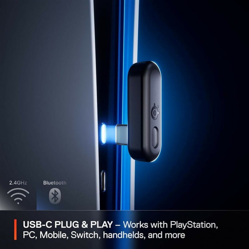 Bluetooth-гарнітура SteelSeries Arctis Nova 3P Wireless Multi Platform Aqua (61688)