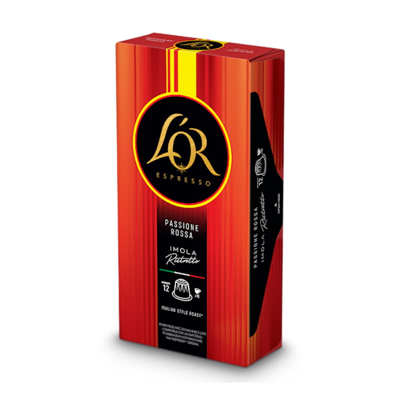 Кофе в капсулах L`OR Rossa Imola Ristretto 10шт