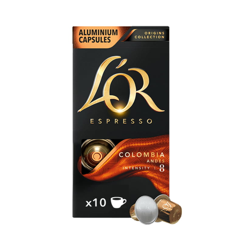 Кава в капсулах L`OR Espresso Colombia 10шт