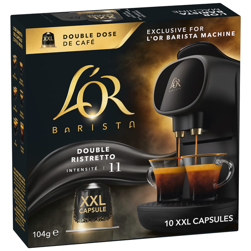 Кофе в капсулах L`OR Barista Double Ristretto XXL 10шт