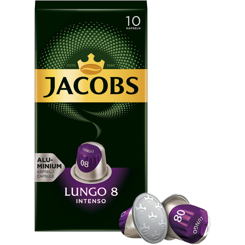 Кофе в капсулах Jacobs Lungo Intenso 10шт