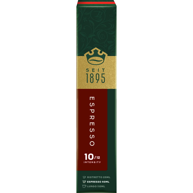 Кофе в капсулах Jacobs Espresso Intenso 10шт