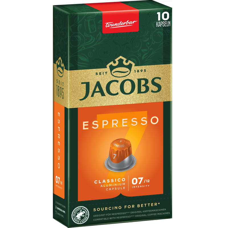 Кофе в капсулах Jacobs Espresso Classico 10шт