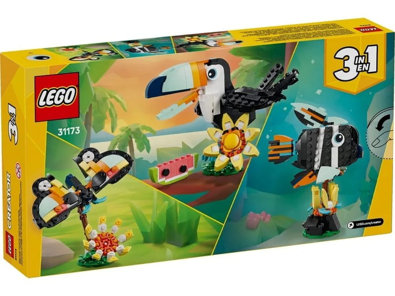 Конструктор LEGO Creator Дикие животные: тропический тукан (31173)