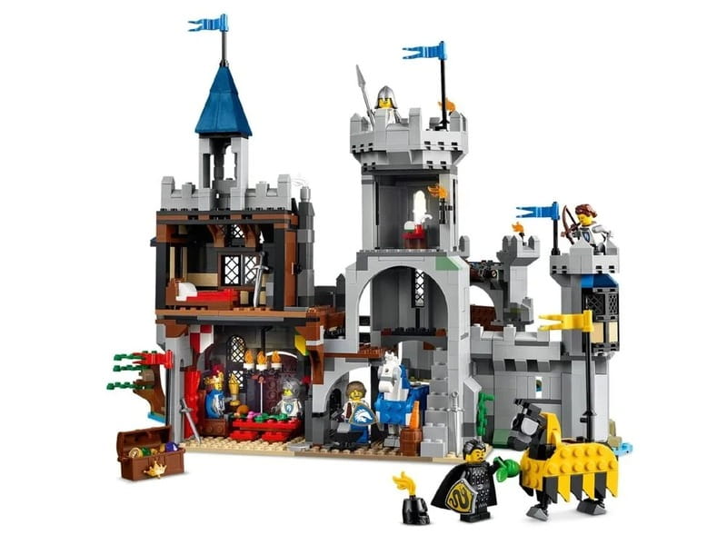 Конструктор LEGO Creator Средневековый замок с рыцарем на коне (31168)
