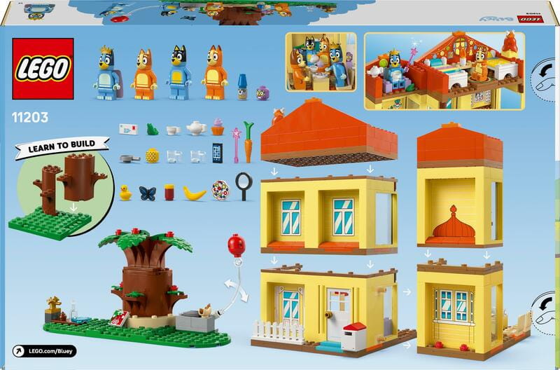 Конструктор LEGO Bluey Семейный дом Блуи (11203)