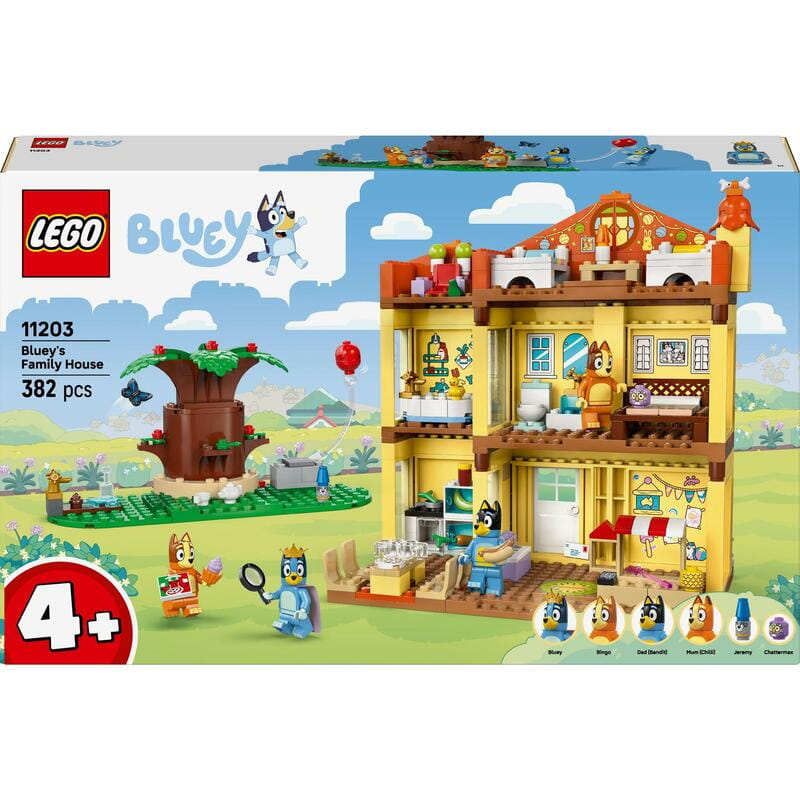 Конструктор LEGO Bluey Семейный дом Блуи (11203)