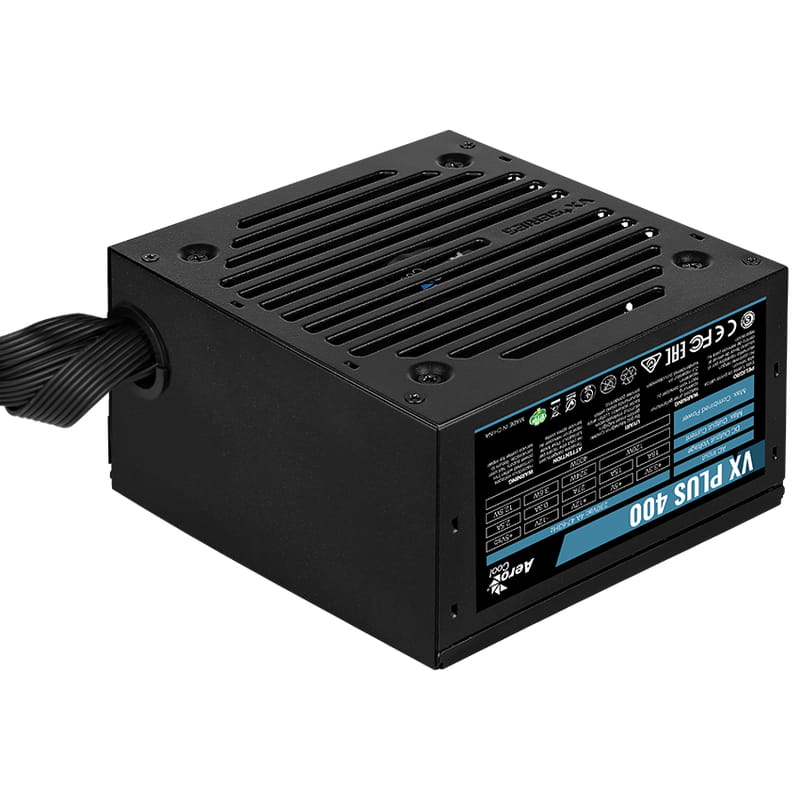 Купити Блок живлення AeroCool VX Plus Stealth 400 (ACPN-VS40NEY.12) 400W Блок живлення AeroCool VX Plus Stealth 400 (ACPN-VS40NEY.12) 400W