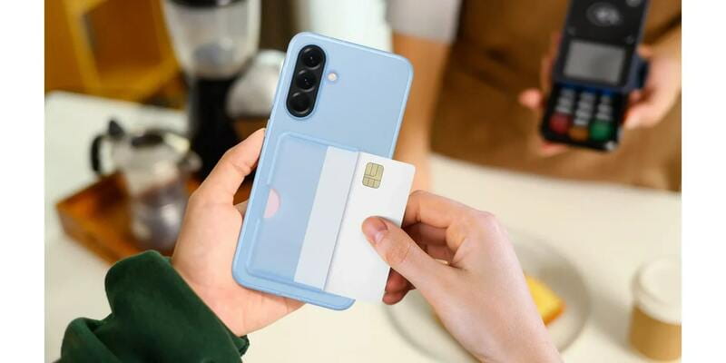 Чeхол-книжка Samsung Card Slot Case для Samsung Galaxy A56 SM-A566 Blue (EF-OA566TLEGWW)