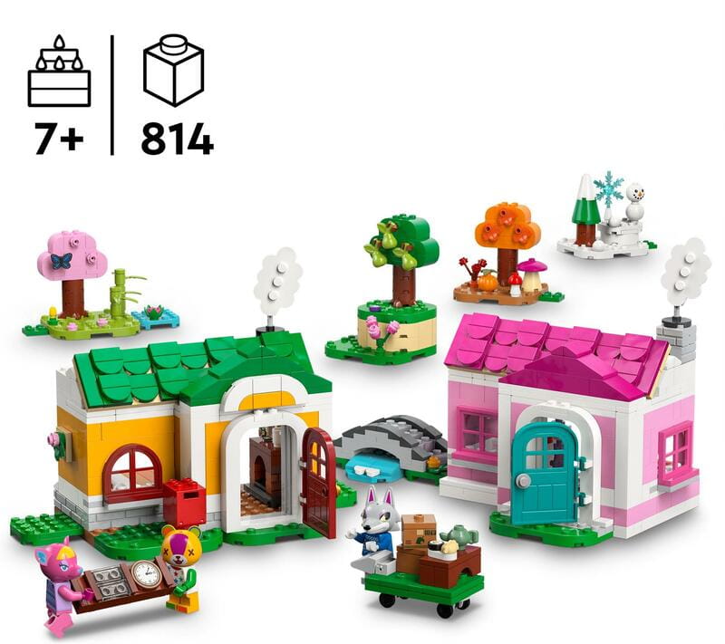 Конструктор LEGO Animal Crossing Творческие домики: сезоны развлечений (77057)
