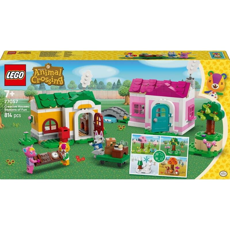 Конструктор LEGO Animal Crossing Творческие домики: сезоны развлечений (77057)