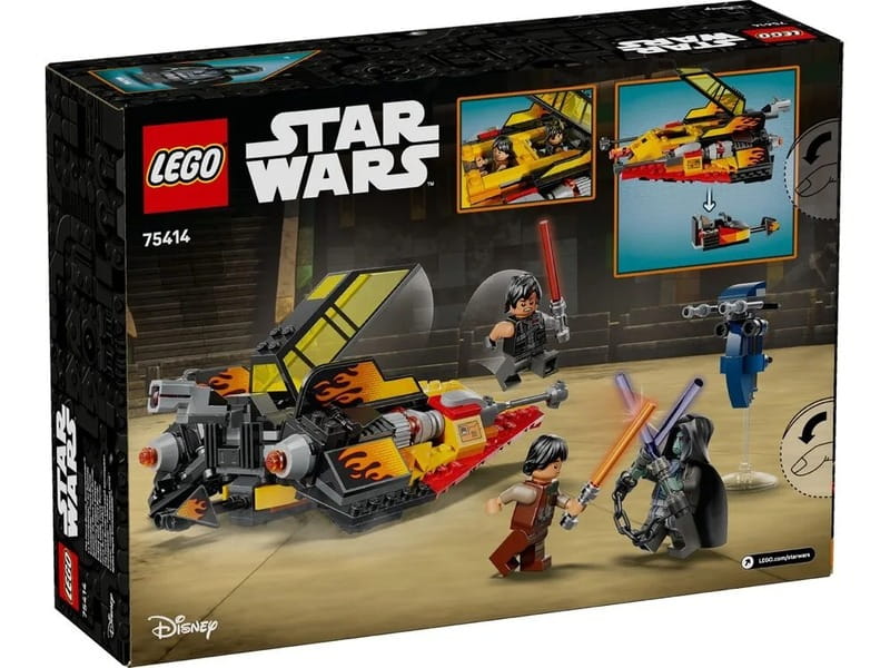 Конструктор LEGO Star Wars The Force Burner Снежный истребитель (75414)