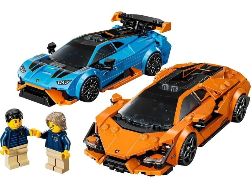 Конструктор LEGO Speed Champions Lamborghini Revuelto та Huracan STO (77238)