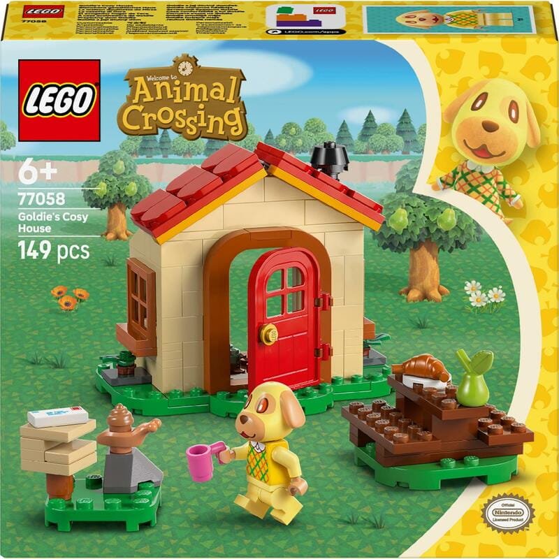 Конструктор LEGO Animal Crossing Уютный дом Goldie (77058)