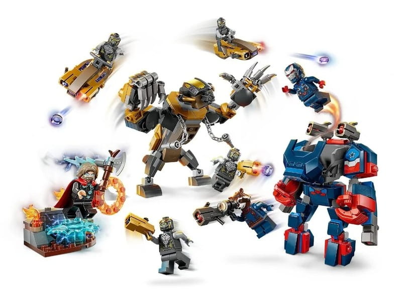 Конструктор LEGO Marvel Мстителі: Закінчення Тор проти Читаурі (76322)