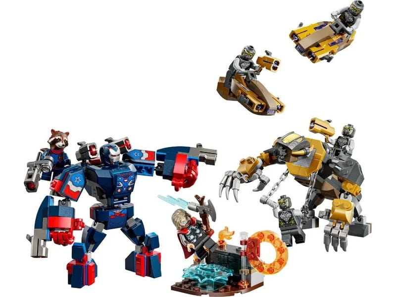 Конструктор LEGO Marvel Мстителі: Закінчення Тор проти Читаурі (76322)