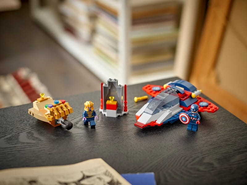 Конструктор LEGO Marvel Super Heroes Капитан Америка против Таноса (76319)