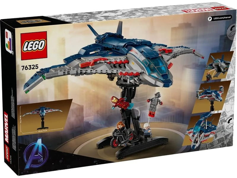 Конструктор LEGO Marvel Super Heroes Мстители: Эра Альтрона Квинджет (76325)