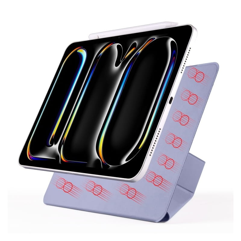 Чехол-книжка BeCover Ultra Slim Origami Magnetic для Apple iPad Pro 11 M4 (2024) Deep Purple (712963)