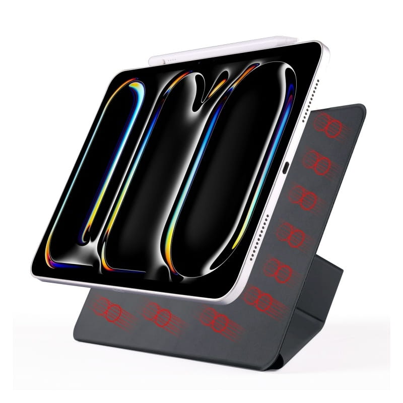 Чехол-книжка BeCover Ultra Slim Origami Magnetic для Apple iPad Pro 13 (2024) Black (712964)