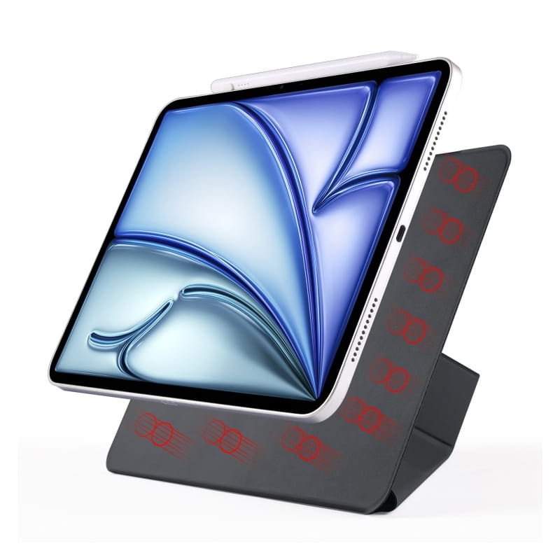 Чохол-книжка BeCover Ultra Slim Origami Magnetic для Apple iPad Air 13 (2024/2025) Black (712966)