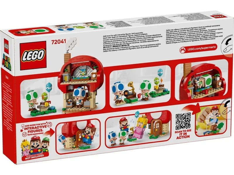 Конструктор LEGO Super Mario Вечеринка в доме Toad (72041)