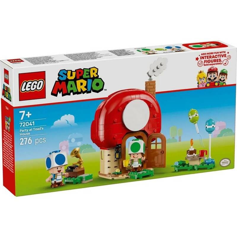Конструктор LEGO Super Mario Вечеринка в доме Toad (72041)
