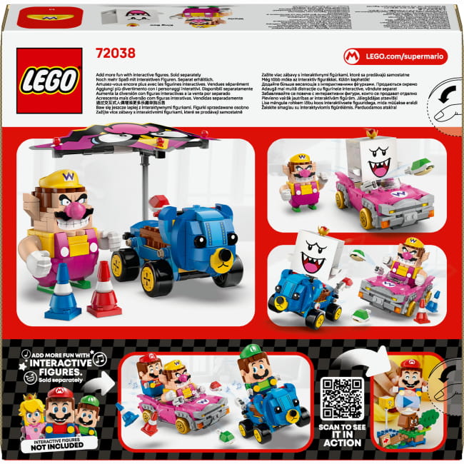 Конструктор LEGO Super Mario Mario Kart – Wario та King Boo (72038)