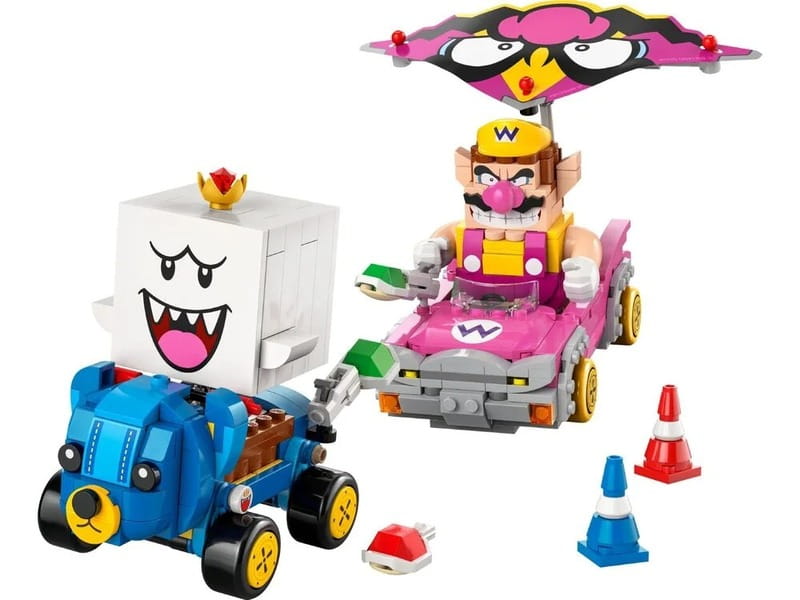 Конструктор LEGO Super Mario Mario Kart – Wario та King Boo (72038)