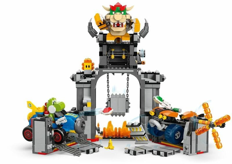 Конструктор LEGO Super Mario Mario Kart – Bowser и его замок (72039)