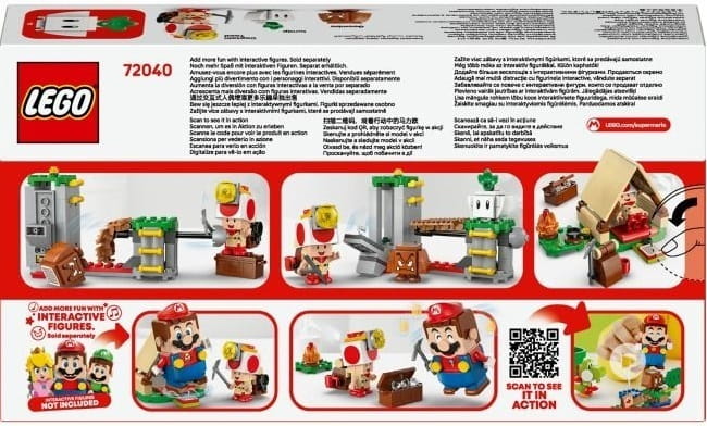 Конструктор LEGO Super Mario Лагерь Captain Toad (72040)