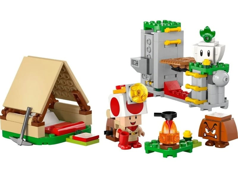 Конструктор LEGO Super Mario Лагерь Captain Toad (72040)
