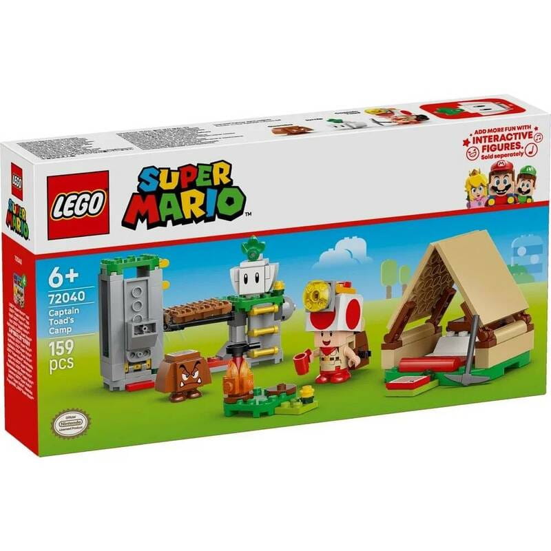 Конструктор LEGO Super Mario Лагерь Captain Toad (72040)