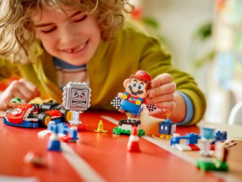Конструктор LEGO Super Mario Mario Kart – Interactive Mario та Standard Kart (72043)