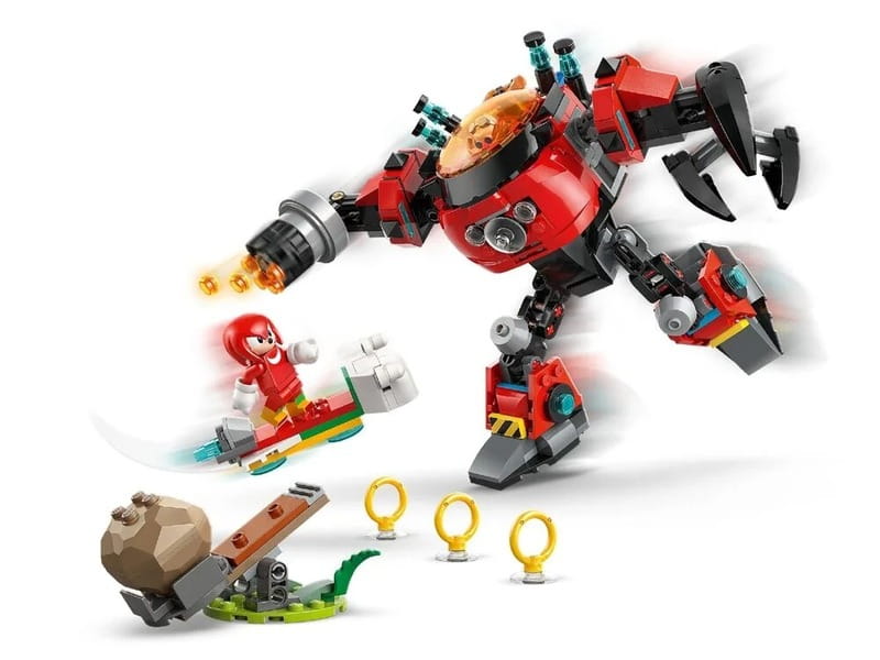 Конструктор LEGO Sonic Knuckles vs. Dr. Eggman Egg Crusher Mech (77005)