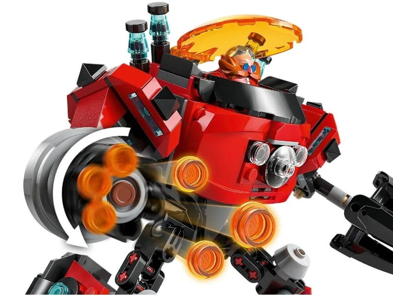 Конструктор LEGO Sonic Knuckles vs. Dr. Eggman Egg Crusher Mech (77005)