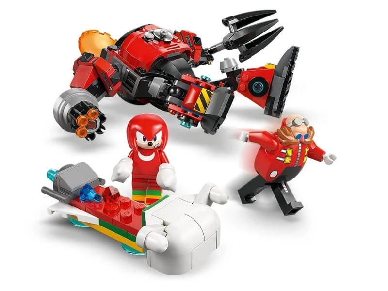 Конструктор LEGO Sonic Knuckles vs. Dr. Eggman Egg Crusher Mech (77005)