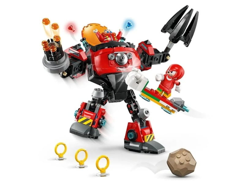Конструктор LEGO Sonic Knuckles vs. Dr. Eggman Egg Crusher Mech (77005)